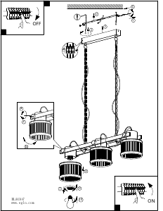 Kasutusjuhend Eglo 43447 Lamp