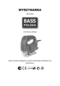 Instrukcja Bass Polska BP-5154 Wyrzynarka