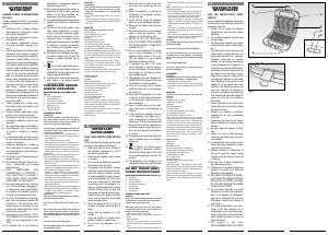 Manual de uso Ariete 1982 Grill de contacto