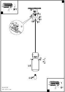 Bedienungsanleitung Eglo 43545 Leuchte