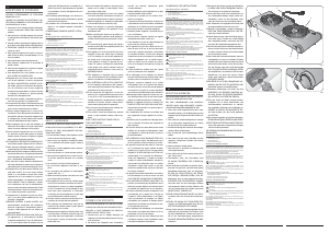 Manuale Ariete 994 Piano cottura