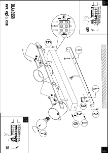 Manuale Eglo 43558 Lampada