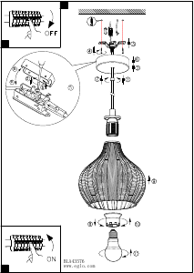 Manual Eglo 43576 Lamp