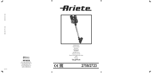 Manual de uso Ariete 2758 Aspirador