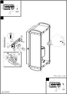 Mode d’emploi Eglo 43593 Lampe