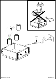 Kasutusjuhend Eglo 43594 Lamp