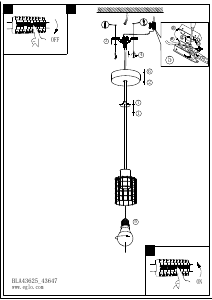 Manual Eglo 43625 Lamp