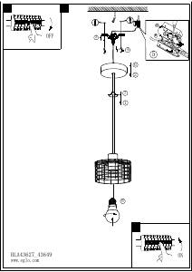 Mode d’emploi Eglo 43627 Lampe