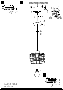 Manual Eglo 43628 Lamp