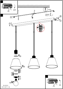 Handleiding Eglo 43632 Lamp