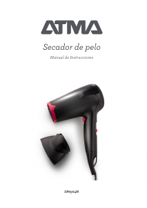 Manual de uso Atma SP8964N Secador de pelo