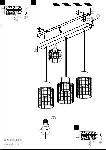 Mode d’emploi Eglo 43648 Lampe