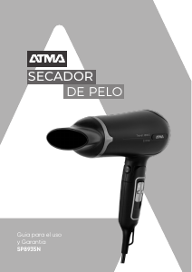 Manual de uso Atma SP8935N Secador de pelo