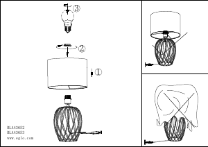 Manual Eglo 43653 Lamp