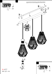 Mode d’emploi Eglo 43777 Lampe