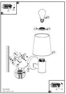 Mode d’emploi Eglo 43783 Lampe