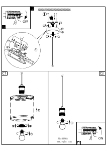 Mode d’emploi Eglo 43803 Lampe