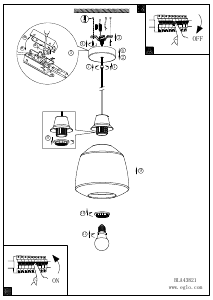 Mode d’emploi Eglo 43821 Lampe