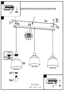 Manuale Eglo 43822 Lampada