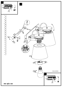 Kasutusjuhend Eglo 43836 Lamp