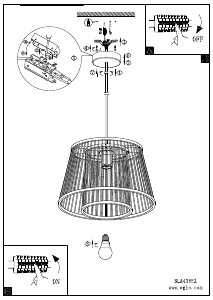 Manual Eglo 43852 Lampă