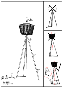 Manual Eglo 43855 Lampă