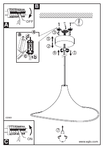 Manuale Eglo 43869 Lampada