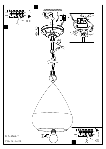 説明書 Eglo 49768 ランプ