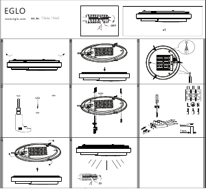 Руководство Eglo 75665 Светильник