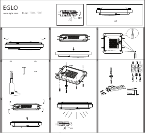 Manual Eglo 75666 Lamp