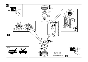 Manuale Eglo 94107 Lampada