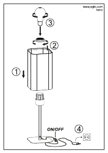 Manual Eglo 98872 Lamp