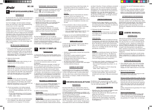 Mode d’emploi Alecto BC-08 Thermomètre