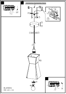 Manual de uso Eglo 99082 Lámpara