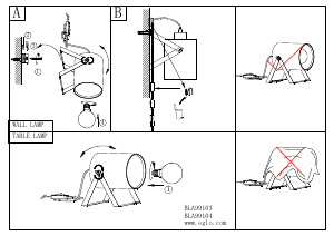 Handleiding Eglo 99104 Lamp