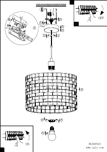 Manuale Eglo 99524 Lampada