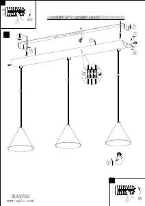 Instrukcja Eglo 99592 Lampa