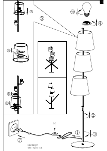 Manuale Eglo 99612 Lampada