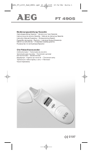 Bruksanvisning AEG FT 4905 Termometer