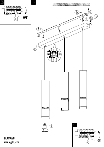 Manual Eglo 99698 Lampă