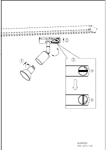 Manual Eglo 99765 Lampă