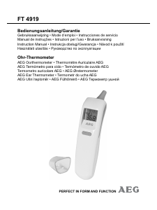 Instrukcja AEG FT 4919 Termometr