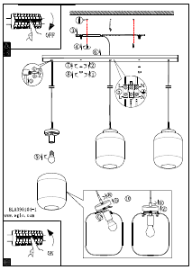 Mode d’emploi Eglo 390104 Lampe