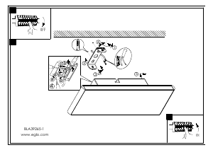 Manuale Eglo 390116 Lampada