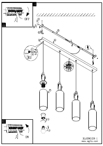 Kasutusjuhend Eglo 390129 Lamp