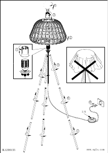 Handleiding Eglo 390155 Lamp