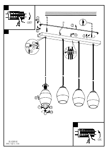 Manual Eglo 390162 Lampă