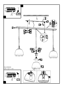 Manual de uso Eglo 390203 Lámpara