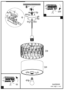 Manual Eglo 390206 Lamp