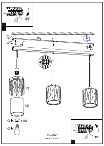 Brugsanvisning Eglo 390207 Lampe